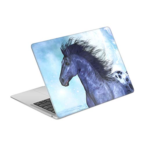 Autocollant vinyle MacBook Air 13.3 Simone Gatterwe Sauvage Chevaux protège-ordinateur