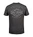 Harley-Davidson Military, Custom Veterans Support, T-Shirt, Honor Our Vets, in Charcoal Gray