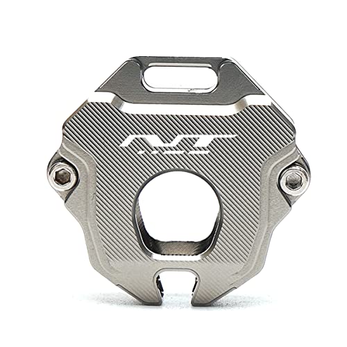 CCYYMOWOK Coque de clé en aluminium CNC pour Honda NT1100 NT 1100 (gris) Cover