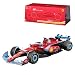Produktbild Bburago Formel 1 Ferrari SF-24 Miami-Version Deluxe Edition (2024): Modellauto im Maßstab 1:18, von Fahrer #16 Charles Leclerc, Hardcase 35,9 cm, rot (18-16821-1)
