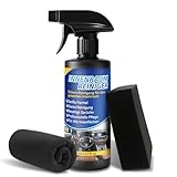 Limpia Tapicerias Coche con Paño de Microfibra y Esponja, Todo en Uno