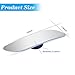 AICEL Blind Spot Car Mirror, 2 Pack 360° Adjustable Convex Rear View Mirror, HD Glass Wide Angle Frameless Rectangular Shaped Car Side Mirror, Self Adhesive Safety Security Blind Spot Mirror