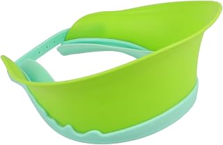 Yardwe 1 Pieza gorro de ducha lavado de baño gorro para lavar el cabello sombrero de silicona shower Verde