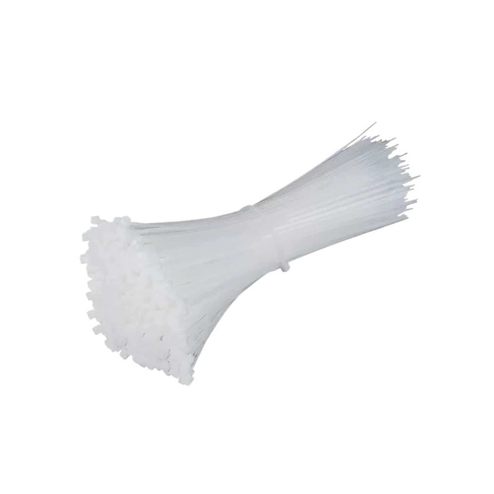 Fascette per cavi Fascetta stringicavo in nylon di plastica autobloccante bianca 3*200mm Anello di fissaggio fascetta stringicavo 3*150mm Fascetta stringicavo Fascetta stringicavo 5*200 4*300mm(5x200m