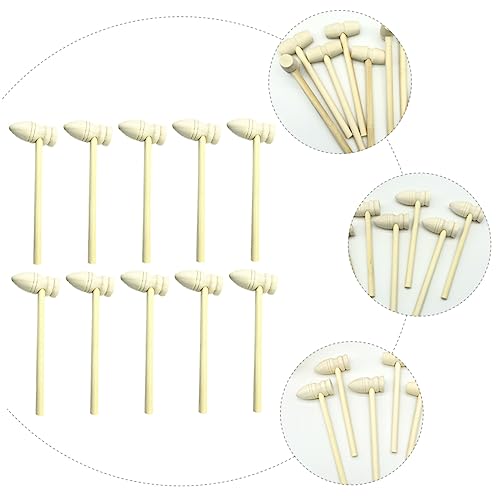 FAVOMOTO 3 Conjuntos De 24 Peças De Brinquedo Infantil Martelo De Madeira Brinquedos De Martelo De M