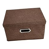 GLEAVI Multi Function Folding Storage Box Reliable Comic Book Household Organizer Portable Clothes Storage Basket Lightweight Design for Housewarming