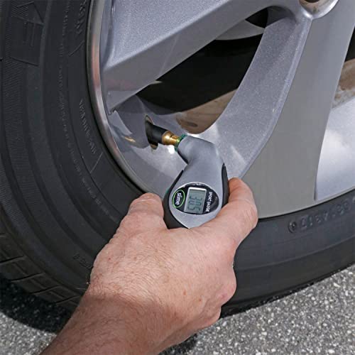 Image of Slime 20017 Tire Pressure Gauge, Digital Gauge, 5-150 PSI