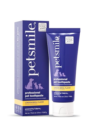 Petsmile Professional Pet Toothpaste for Cats & Dogs - Only VOHC...