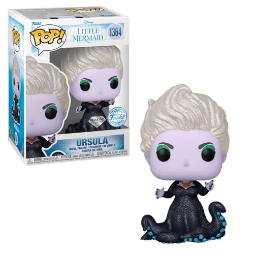 Funko Pop! Mała syrenka (2023) - Ursula Diament Brokatowa figurka winylowa srebrna metaliczna