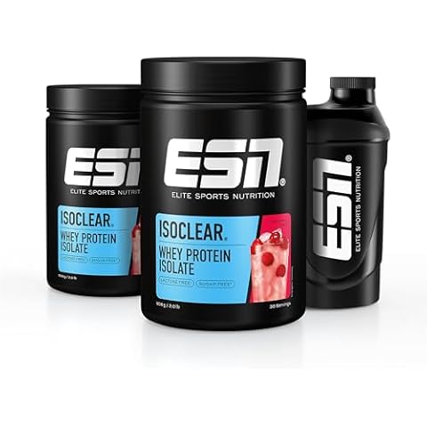 ESN ISOCLEAR Whey Isolate Protein Powder Fresh Cherry Cover