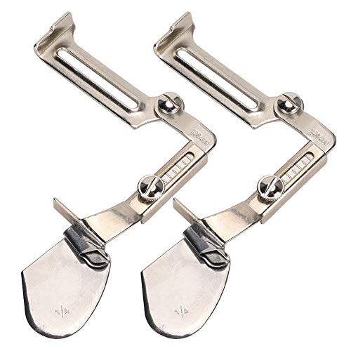 Carpeta de Costura con Pespunte, Accesorio de Encuadernación para Dobladillo de Costura, Carpeta A11, Accesorio Multifuncional para Uso Doméstico, 2 uds. (Tubo de tracción A11