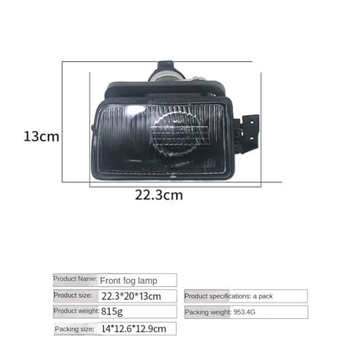 Phare antibrouillard E34 M5 1989-1995 feux pare-chocs avant
