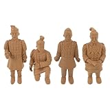 Educativo e interattivo: le decorazioni dei guerrieri di terracotta incoraggiano la discussione e l'apprezzamento per l'arte tradizionale cinese in terracotta e le sculture in miniatura, decorazioni per librerie dei guerrieri di terracotta, statuette dei guerrieri di terracotta