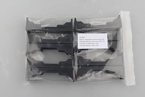 HALJIA, 10 custodie per batteria da 3,7 V 18650