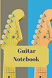 Guitar Notebook: Music Notebook,guitar notebook