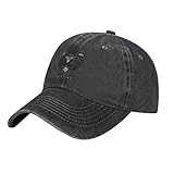 Adult Des_Ti-Ny 2 Hun_T-Er Baseball Cap Running Workouts and Outdoor Activities All Seasons Black
