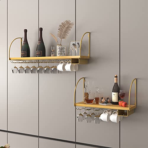 Casier à vin mural pour optimiser l'espace et ranger vos verres