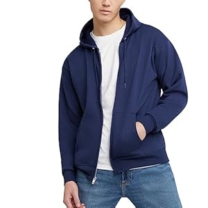 Hanes Men’s Hooded Sweatshirt, Opaque