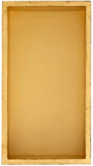 Vietri Florentine Wooden Accessories Red & Gold Guest Towel Napkin Holder, FWD-6230R