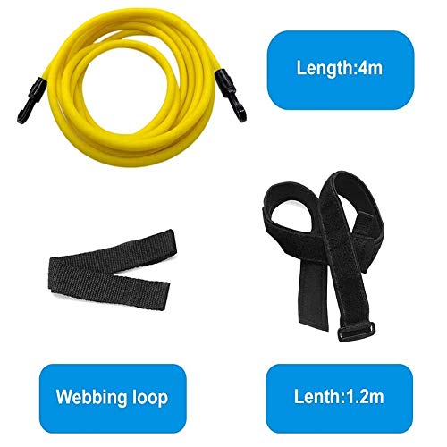 image for XIAOCAI Swim Training Belts, Swim Bungee Cords Resistance Bands, Swim 