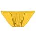 Avidlove Men Brief Breathable Ice Silk Triangle Underpants Solid Boxers Bikinis