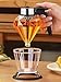 ZNZNANG No Drip Glass Olive Oil bottle Dispenser ï¼ŒDiamond Glass Honey Dispenser ï¼ŒCan Be Used for Olive Oil,Honey,Soy Sauce And Cooking Wine And Other Liquidsï¼ˆ200ml/6.76ozï¼‰