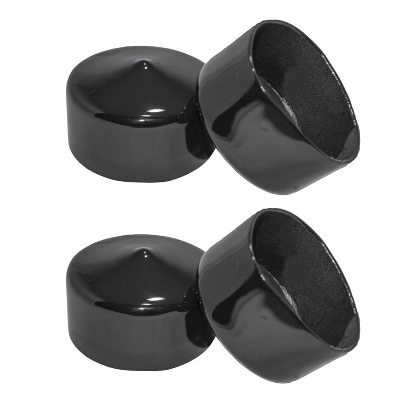 Caplugs - Cap & Plug With Flange: 0.2400" ID, Round & Tapered Head