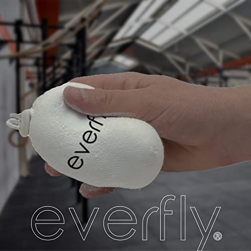 EVERFLY Chalkbag Crossfit - Magnesium Chalk Bouldern - 3 x 60 g - Chalk Bag Ball - Kreidebälle, Klettern, Gewichtheben, Tennis, Padel, Gym Pole Dance Grip - Boulder Magnesia Bag - Puder