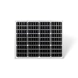 solarmodul 12v 150w Besserer Energieertrag hervorragende Leistungsabgabe selbst bei geringer Sonneneinstrahlung und niederiger Temperatur, Solarglas: 3.2 mm mit hoher Durchlässigkeit