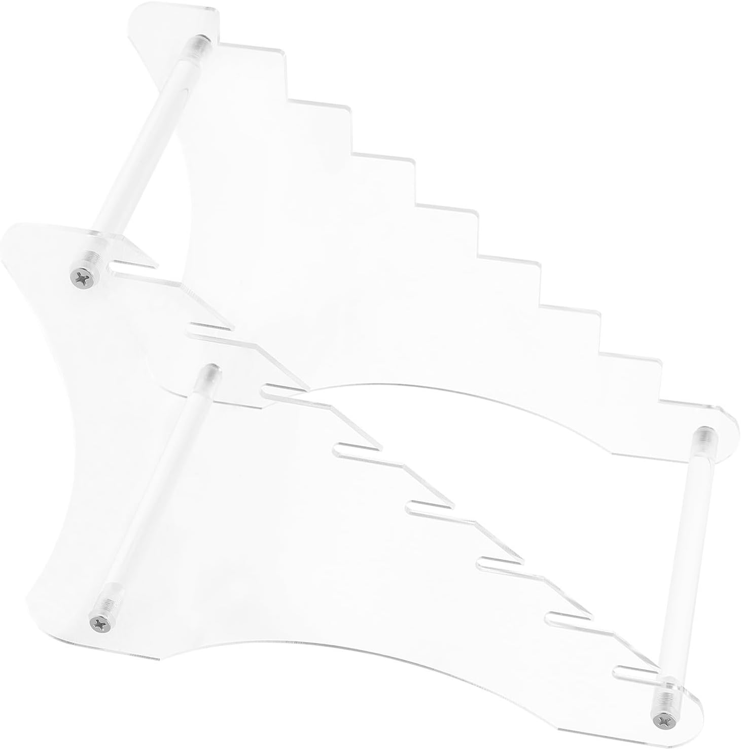 Acrylic Kitchen Cutter Storage Rack Stand for Household Cutter Display, Well-organized and Space Saving, Unique Appearance with Fashionable Atmosphere for Home Decor