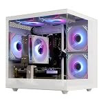 Prebuilt Gaming Desktop Computer | 16G Memory | 512G SSD | AMD Ryzen5 6Cores 3.6G Up to 4.1G | RX 560 4G Graphics Card | Wi-Fi 6 | Gamer PC White - Image 3