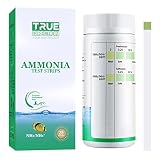 Ammonia Test Strips, Accurate Aquarium Testing Kit for Freshwater Saltwater, Pond Fish Tank Test Str