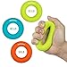 Grip Strength Trainer,Hand Grip Strengthener,Forearm Grip Workout - Grip Trainer Silicone Rings for Rock Climbing, Athletes & Stress Relief & Rehabilitation, 3 Resistance Levels(3 PCS)