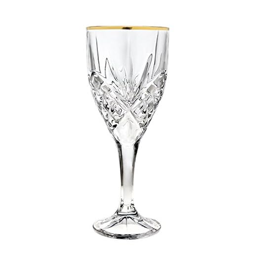 Godinger Dublin Stemmed Wine Glasses Set
