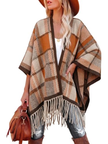 Breezy Lane Shawl Wraps for Women Ponchos Ruana Wraps Cardigan