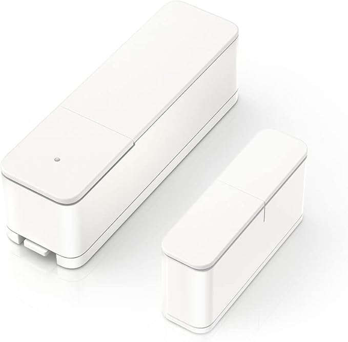 Contacto de puerta/ventana Bosch Smart Home II Plus, protección antirrobo con sensor inteligente para detección de vibraciones, compatible con Amazon Alexa y el Asistente de Google, blanco