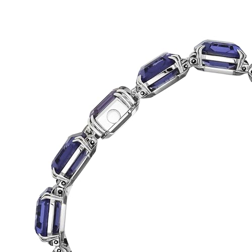 Image of Titan Raga Cocktails Quartz Analog Blue Dial Stainless Steel Strap Watch for Women