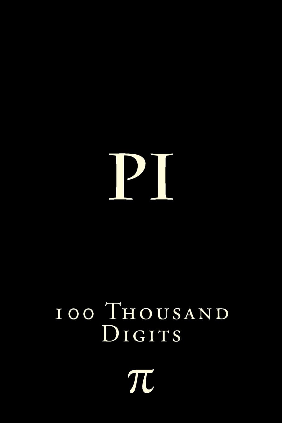Pi: 100 Thousand Digits