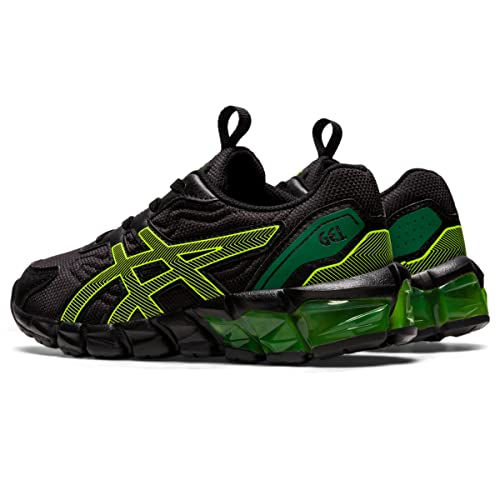 Asics Kid's Gel-Quantum 90 3 Pre-School Shoes, 1.5, Black/Safety Yellow #TOP2