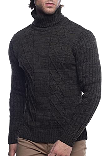 Karl´s People Maglione da uomo con collo alto •