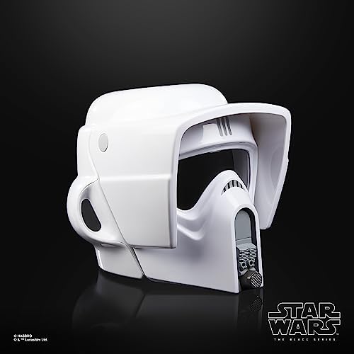 Hasbro Scout Trooper Star Wars F6911 Hełm, Biały/Czarny, L