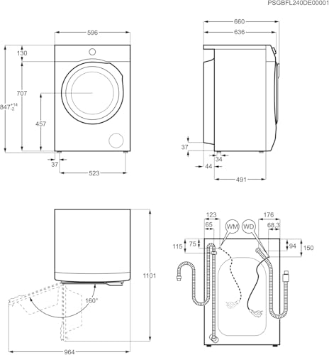 AEG 5000 Series Freestanding Washing Machine - Image 8