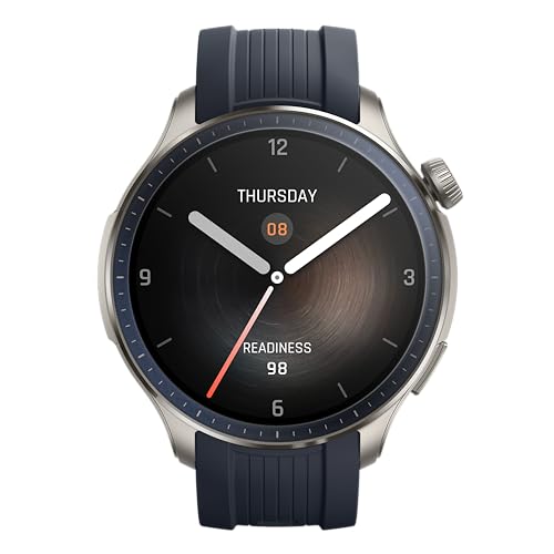 Amazfit Balance Reloj inteligente, NFC, AI Fitness Coach, AI Sleep & Health Tracker con medición de la composición corporal, GPS, Alexa, Bluetooth, batería de 14 días de duración, pantalla AMOLED 1,5"