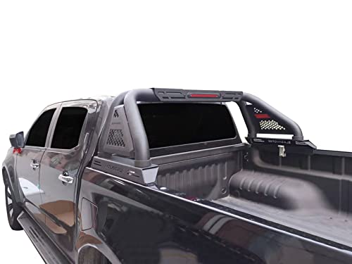 Black Horse Classic Pro Roll Bar Modular Textured Black Compatible With 2000-2010 Dodge Ram 2500|2011-2022 Ram 2500/Ram 3500|2000-2022 Ford F-150|2001-2022 Gmc Sierra 1500-Rb01Mt #TOP2