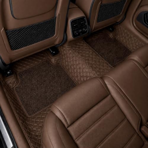 Image of 7D Car Floor Mat for Hyundai Venue 2025-2026 | Coffee