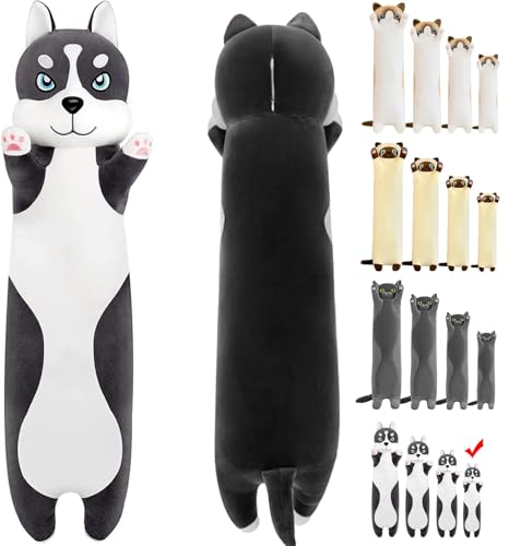 LEcylankEr Husky Peluche - 50/70/90/110 cm Suave Perro de Peluche, Almohadas y Cojines de Animales de Peluches, Peluche Husky para Niños Adultos, Cumpleaños Navidad Día (50cm) LEcylankEr Husky Peluche - 50/70/90/110 cm Suave Perro de Peluche, Almohadas y Cojines de Animales de Peluches, Peluche Husky para Niños Adultos, Cumpleaños Navidad Día (50cm)