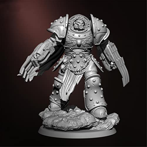 78mm Resin Soldier Model Sci-Fi Mech Warrior Miniature Kit (Self Assembled & Unpainted) //eD2-48
