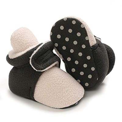 newborn fleece booties