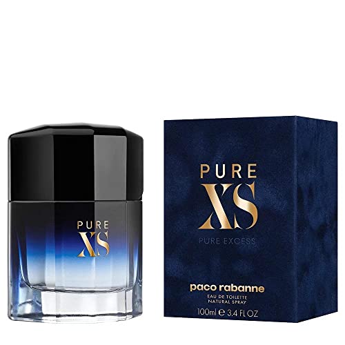 Paco Rabanne Paco Xs Perfume For Men - Floral Woody, Freshly Incandescent Fragrance - Opens With Notes Of Iced Mint And Bergamont - Blended With Lemon And Coriander - Eau De Toilette Spray - 3.4 Oz #TOP1
