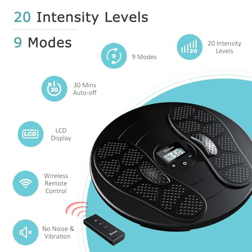 image for KNQZE EMS & TENS Foot Circulation Stimulator (FSA or HSA Eligible) EMS